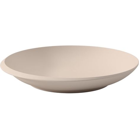 Assiette Creuse, Beige En Porcelaine (1/4)