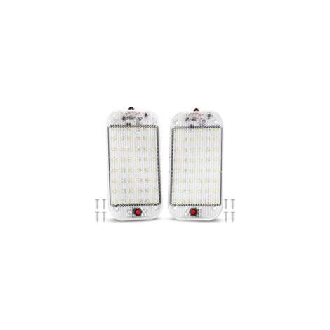 Convient pour l'éclairage intérieur de voiture à LED 12V, éclairage automobile haute luminosité, 48 perles LED avec interrupteur, convient aux fourgonnettes, camping-cars et bateaux, paquet de 2. (1/2)
