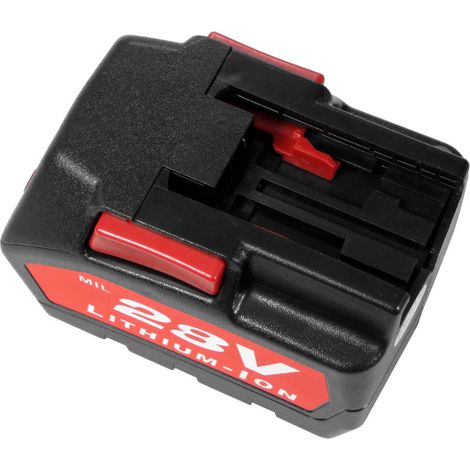 Trade-Shop Li-Ion Akku 28V / 2000mAh ersetzt AEG / Milwaukee 48-11-2830 0700956730 für V28PD V28CS V28CS/0 V28IW V28HX V28H V28H/0 V28G V28C V28AG V28B Würth 0700956730 Master H28MA
