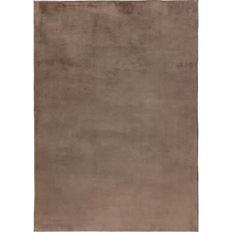Tapis taupe à poils courts robuste antidérapant - 300 x 80 cm (1/5)