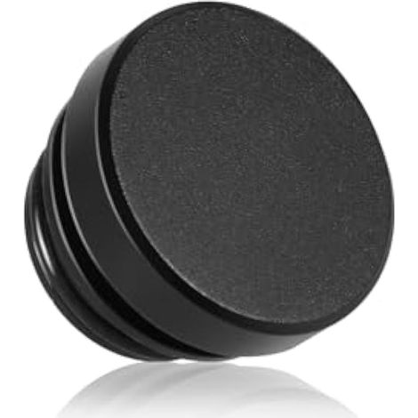 Bouchon de prise allume-cigare, capuchon de prise anti-poussière en aluminium, étanche, bouton poussoir, accessoire intérieur pour voiture et bateau, compatible avec la plupart des véhicules.