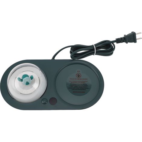 Chauffe-tasse électrique 45℃ 55℃ 75℃ température constante, socle chauffant pour prise américaine 110‑220V (1/5)