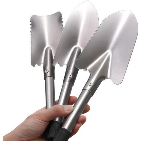 Pala para flores pequeña de acero inoxidable (1/5)
