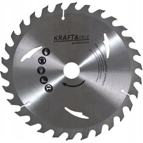 Lame de scie à pointe carbure pour bois, carbure 210 mm x 32 mm, réduction 42 dents KD944 (1/5)