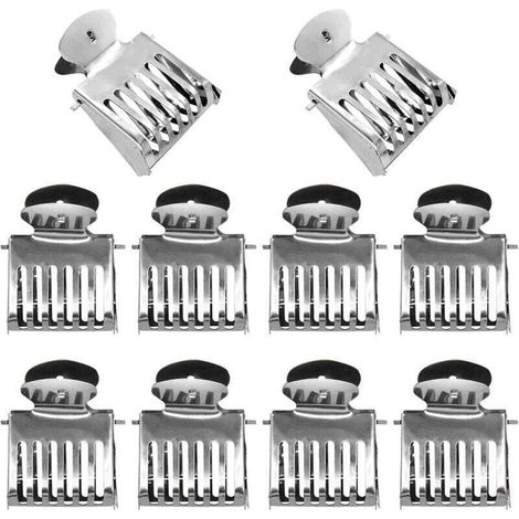 UlisemLot de 10 pinces d'apiculture en acier inoxydable pour cage à abeilles, outils et équipement pour apiculteurs