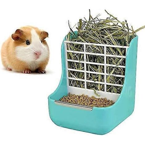 Mangeoire à foin pour lapins, mangeoire à foin pour lapins, mangeoire à foin, gamelles à foin et à nourriture (1/5)