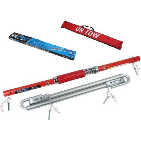 US PRO TOW POLE 2000KG 2 TON 1.8M TOWING POLE DAMPER ROPE RECOVERY POLE 9326