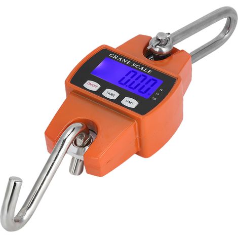Balance industrielle 300 kg avec crochet électronique numérique LCD pour bagages volumineux (1/5)