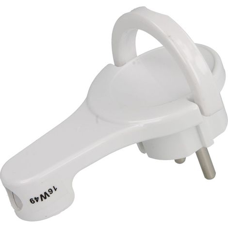 Kopp 172002037 - Protector de Enchufe (plástico, extraplano), Color Blanco