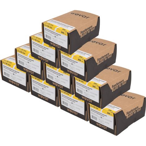 Spanplattenschrauben Verzinkt 5 x 50 mm Torx 25 Teilgewinde - (1/4)