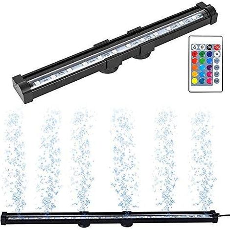 MINKUROW Illuminazione A Led Per Acquario - Lampada Per Piante Da Acquario - Lampada Da Immersione Rgb Con Telecomando A 24 Tasti - Illuminazione A Led Per La Crescita Delle Piante (1/5)