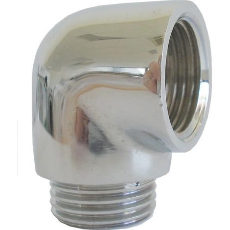 Raccord équerre mâle femelle - Ø : F1/2'' - M1/2" (vendu à la paire)- réf : 27356 - Sanitaire-distribution