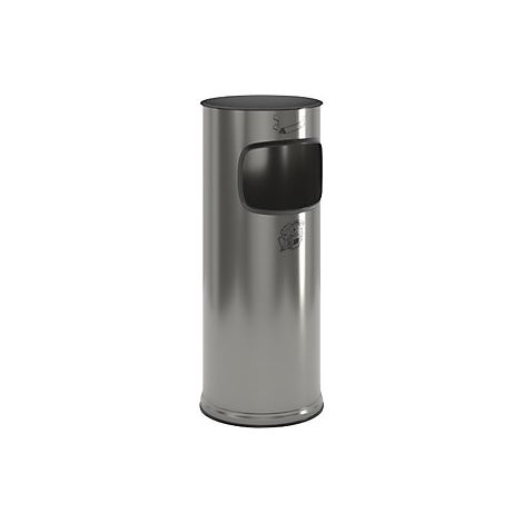 VAR  Posacenere combinato di sicurezza  acciaio inox  capacità