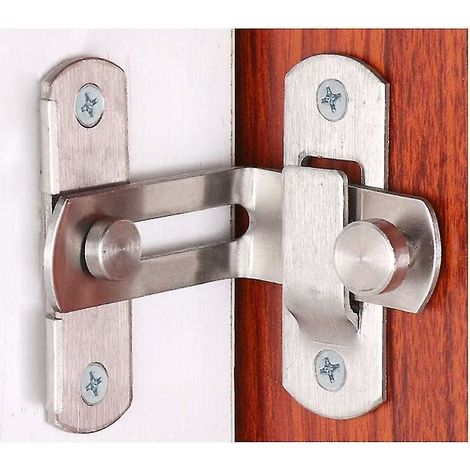 Serrure à angle droit à 90 degrés, verrou à pêne dormant, serrure à came pour porte et fenêtre (1/3)