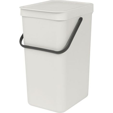 Mülleimer 16 l Hellgrau - Sort & Go - Brabantia (1/5)