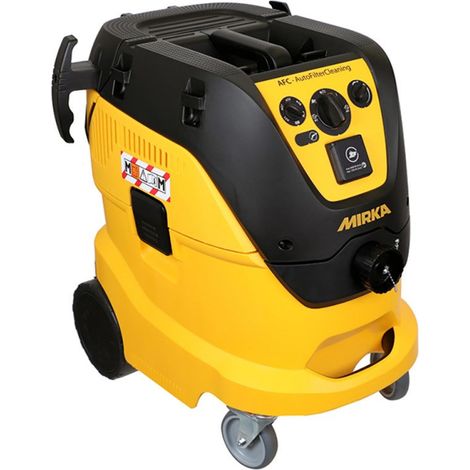 Mirka – Aspirador quitapolvo profesional 1200 W – Depresión 250 mbar – Capacidad 42 L – Limpieza automática del filtro – Para polvo de clase M (1/3)