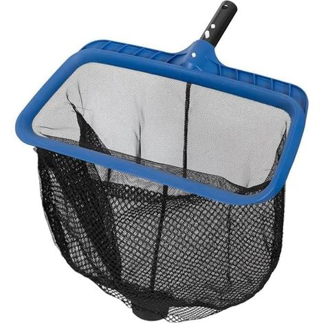 Épuisette de piscine avec sac en filet double couche, cadre stable – Grande épuisette, nettoyage de la piscine sans effort, épuisette efficace pour éliminer la saleté (1/5)