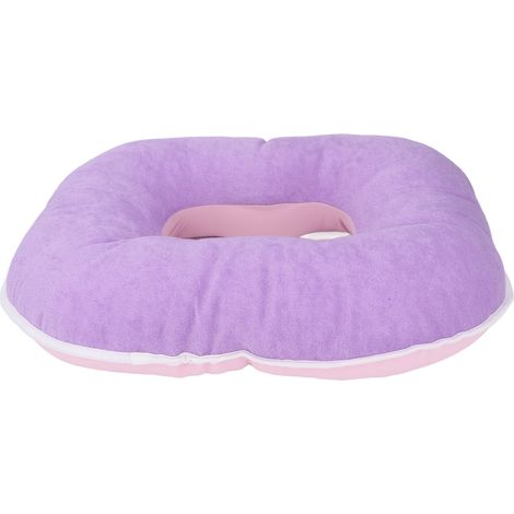 Coussin d'assise en forme de beignet, doux et confortable, soulage les douleurs, coussin ergonomique pour hémorroïdes et sciatique, coussin de grossesse (1/5)