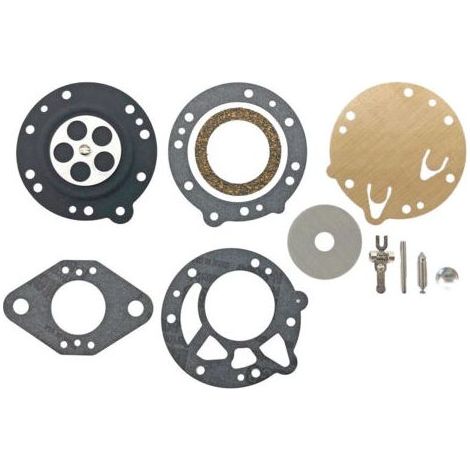 Kit membrane et joint pour carburateur STIHL 08S 070 090 TS350 TS360, kit de réparation carburateur Zama RB42, accessoires, compatible avec les carburateurs Zama série LA-S6 S7 S8 S9 (1/4)