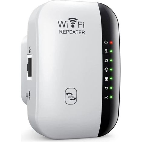 Leistungsstarker WLAN-Verstärker – 300 Mbit/s WLAN-Repeater, WLAN-Booster, einfach zu installierender WLAN-Extender mit WPS-Taste[297] (1/5)