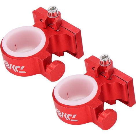 Boîte de pêche extérieure détachable avec parasol, support de fixation et accessoires d'installation (rouge)