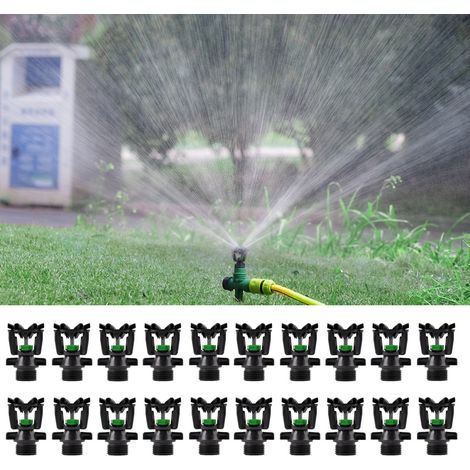 Arroseur d'irrigation de jardin 20PC, arroseur d'irrigation rotatif à 360 degrés, arroseur d'irrigation de jardin (1/5)