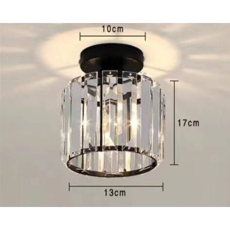 Applique murale géométrique en fer forgé pour salon, cuisine, loft, salle à manger, bar (ampoule non incluse), blanc et noir, douille ronde E27. (1/3)