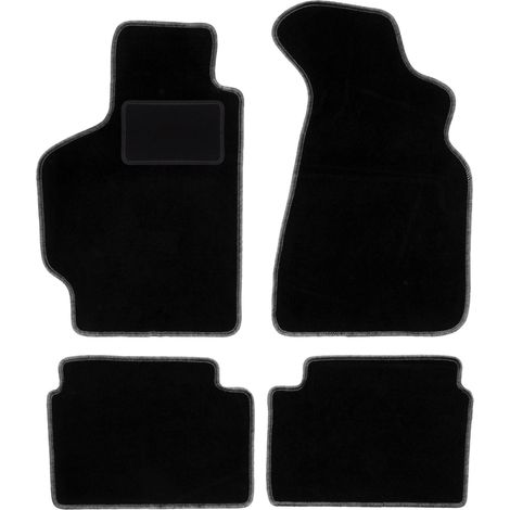 Tapis en velours noir pour : Toyota Celica V cabriolet, coupé, liftback (1989-1993) (1/5)