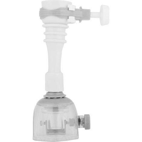 Rallonge Robinet Cuisine Tête de Robinet de Cuisine 360 Pivotant Economiseur D'eau pour Robinet Evier de Cuisine Filtre Extension(13cm-Gray) (1/5)