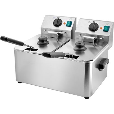 Friteuse Professionnelle 2 x 4 L