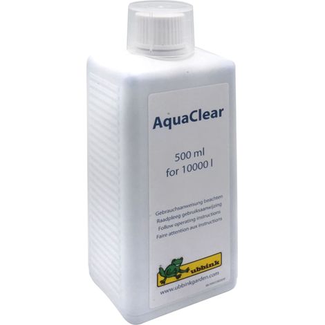Trattamento Anti Alghe per Laghetti Aqua Clear 500 ml Ubbink (1/3)