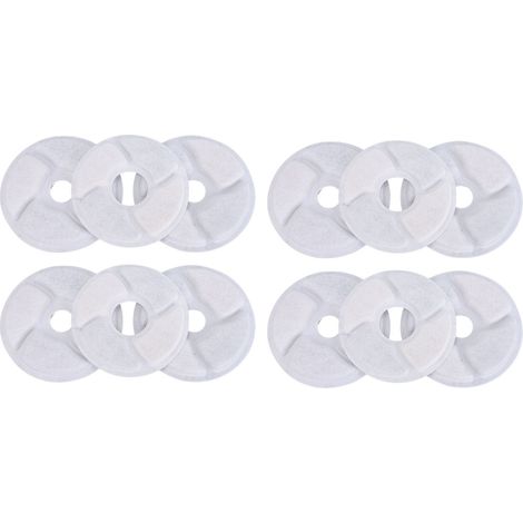 Filtro per fontanella d'acqua - 12 pezzi - Carbone attivo, compatibile con 2,4 litri, purificazione profonda, antiodore, ricambio per cani e gatti (1/5)