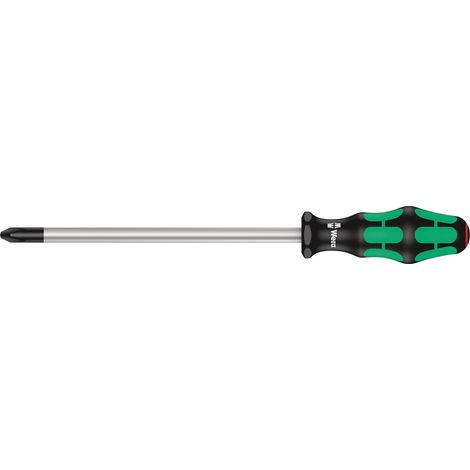 Tournevis pour vis Phillips, PH 4 x 200 mm, Noir/vert (1/5)