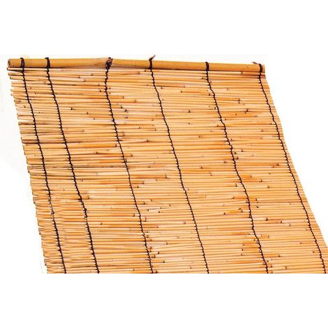 ARELLA OMBREGGIANTE 5 PZ.MT.1,5X3 ARELLE BAMBOO PER COPERTURE, PER PORTE E FINESTRE SENZA TIRO
