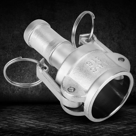 Raccord CameLock inox 316 C femelle x cannelé mâle DN20 G3/4, 1 pièce (1/5)