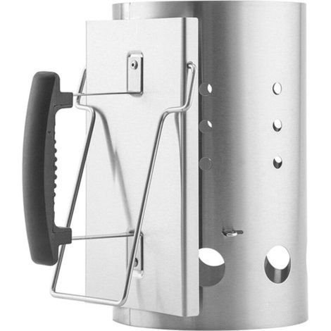 Rapidfire Starter Chimney Lighter - (27cm high), lighter - Ø 17cm, ignition aid for charcoal and briquettes (1/5)