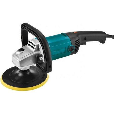 TrAdE Shop Traesio - Lucidatrice Angolare Elettrica 1200w 180mm Ceratrice Auto Moto Barca Mod.9227cb -
