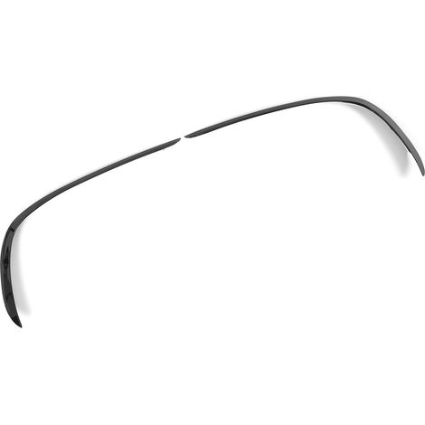 Paire de diffuseurs de pare-chocs avant noirs brillants de rechange pour Mercedes-Benz GLE-Class W166 AMG-Line C292 (1/5)