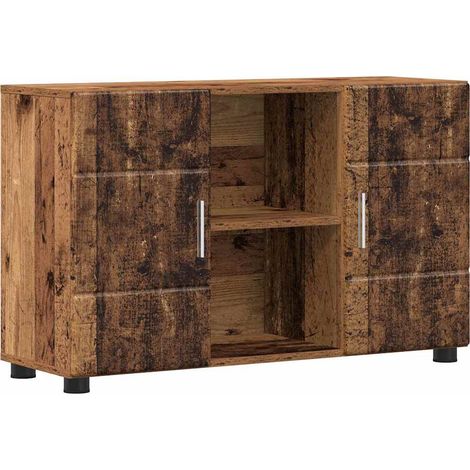 vidaXL Sideboard FLORIN Old Wood 88.5 x 30.5 x 55.5 cm Engineered Wood