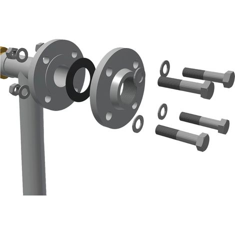 Watercryst set de conexión bridada DN50 accesorio, 12000200