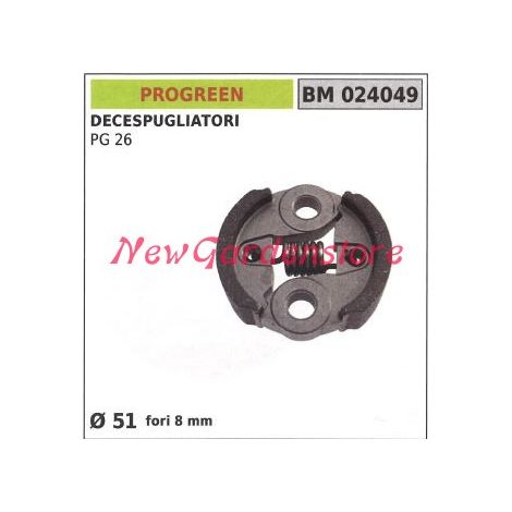 PROGREEN komplette Kupplung für PG 26 Freischneidermotor 024049