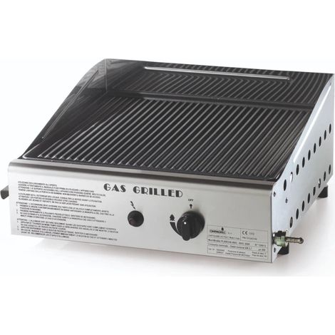 Piastra di Cottura in Ghisa a Gas GPL e Metano Ompagrill Plancha Single 4043/M (1/10)