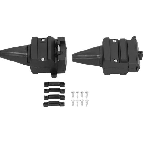 Connecteur plat 12 broches pour remorque, prise de remorquage 12V, accessoires de connexion électrique pour camping-cars et caravanes (1/5)