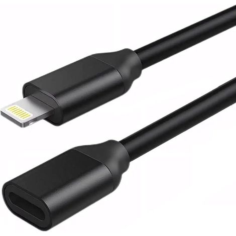 Cable D'extension Lightning - 1 8 M - Compatible iPhone iPad - Transfert Données Audio Vidéo - Certifié MFi (1/5)
