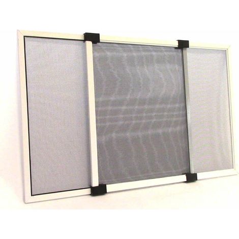 Mosquitera IRS Blanco 90 x 70 cm Ventanas Mosquitera Extensible (2 Unidades)