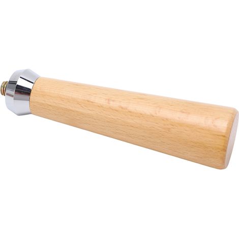 M10 Kaffeefilterhalter mit Holzgriff, komfortabler Griff und stabiler Stand, ideal für Cafés, Geschäfte und Privatpersonen. (1/5)