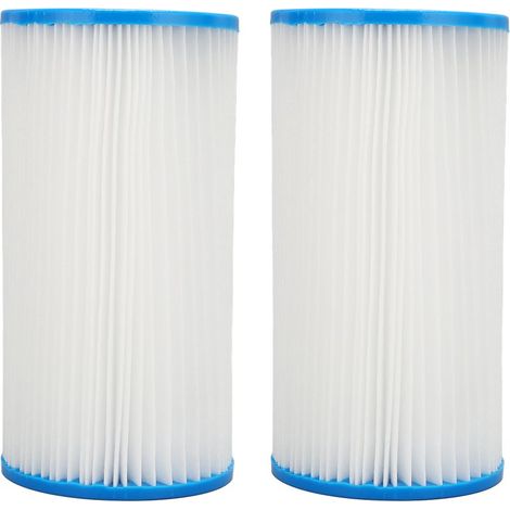 2 Pièces Cartouche Filtre pour Spa, Jacuzzi et Piscines Enfants - Élément de Remplacement (1/4)