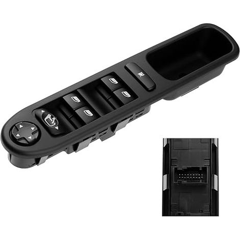 Interruptor regulador de ventana YAOPEI de 18 pines para Peugeot 207 96642444XT 6554.EH 6554.QF 6554.QG (1/5)