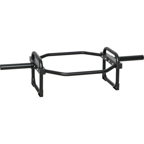 "SPORTNOW Olympic Trap Bar, 2"" Hex Barbell Bar with 300kg Capacity" (1/5)