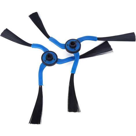 Repuestos para aspiradoras robot, cepillos laterales de limpieza de repuesto aptos para robots. (1/5)